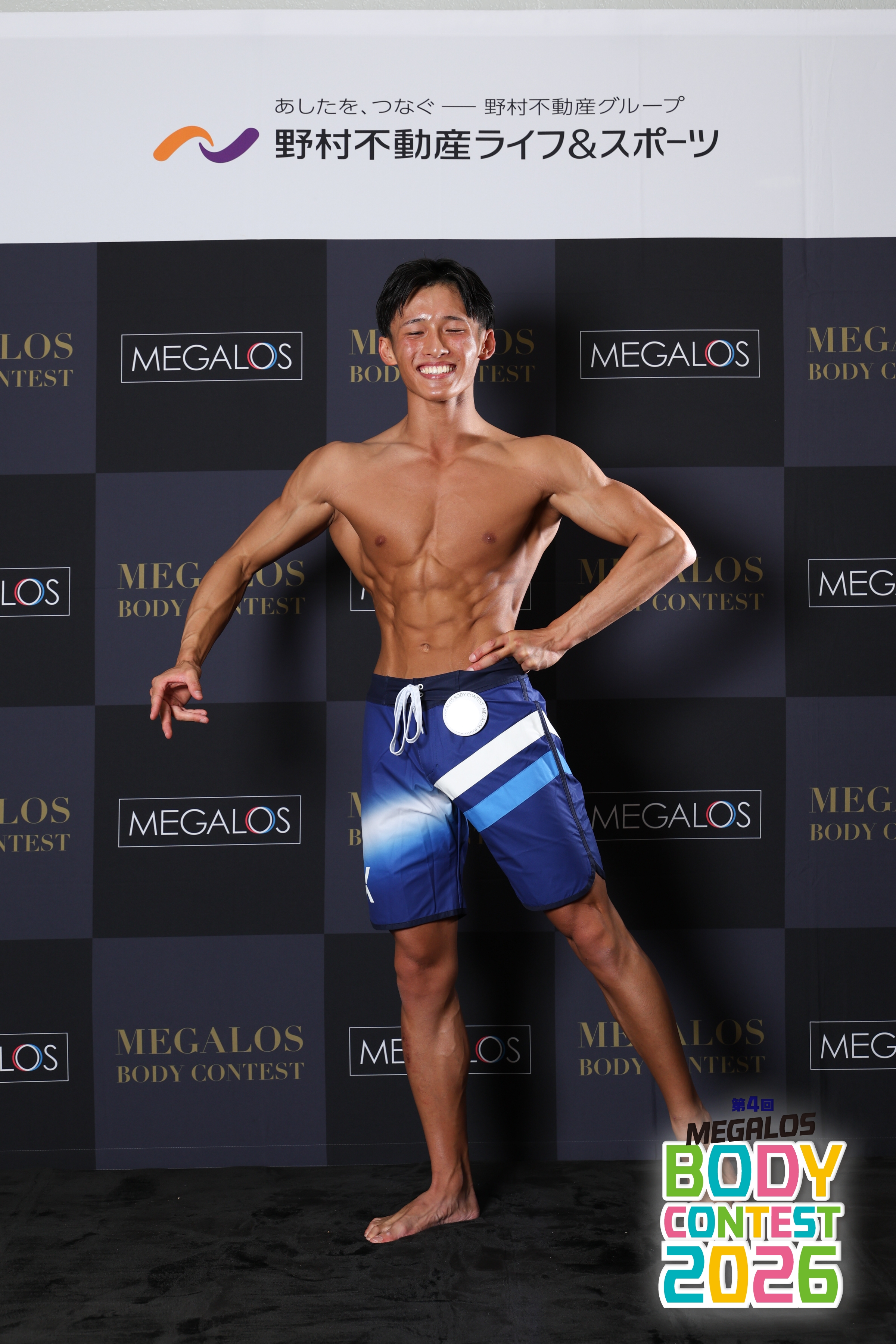 男性学生優勝者