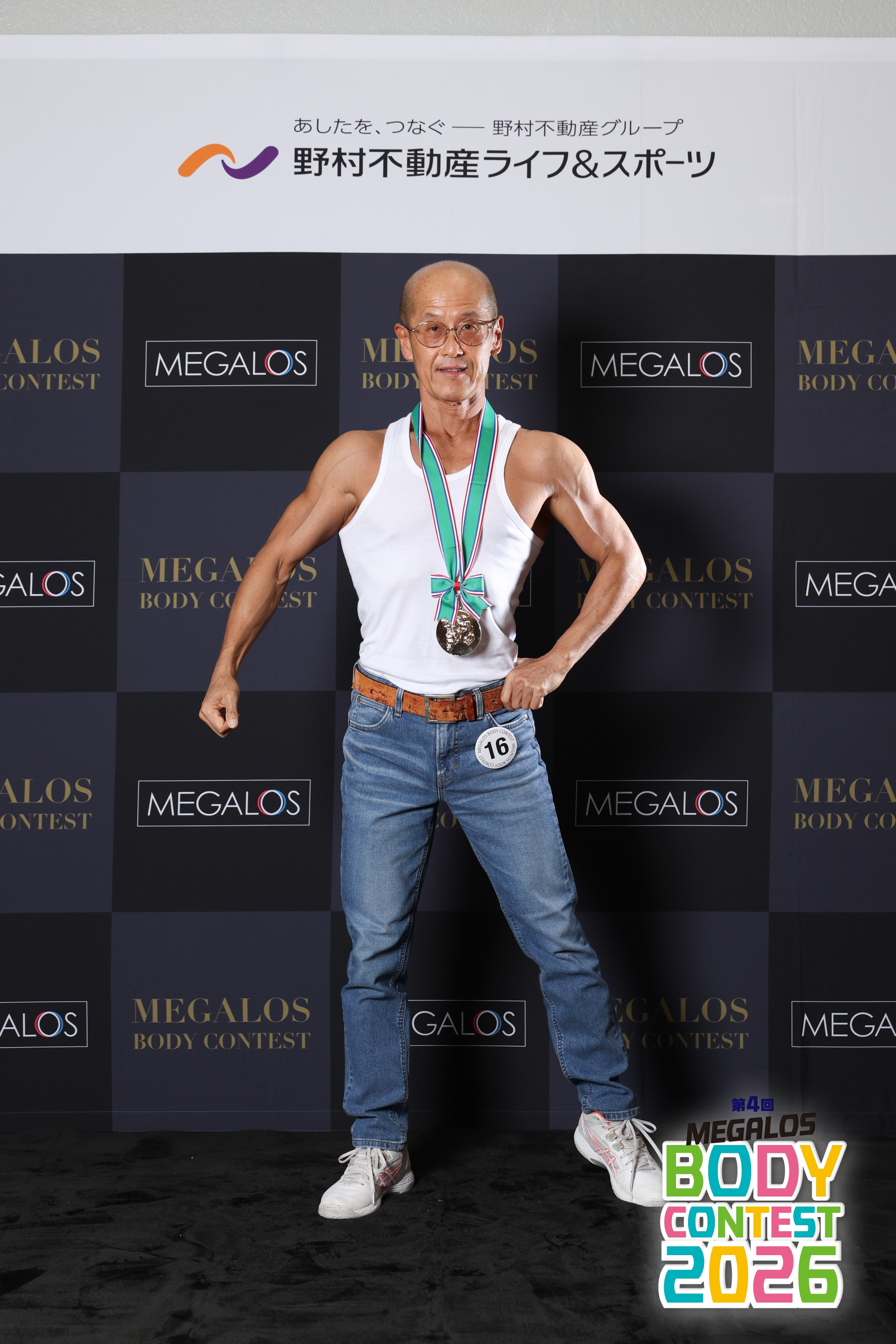 男性シニア優勝者